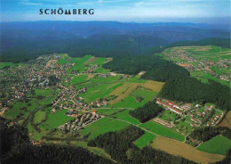 73980709 Schoemberg_Schwarzwald Fliegeraufnahme Mit OT Langenbrand Und Schwarzwa - Autres & Non Classés