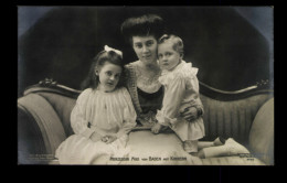 Prinzessin Max Von Baden Mit Kindern - Other & Unclassified