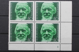 BRD, MiNr. 1104, 4er Block, Ecke Re. Unten, FN 3, Postfrisch - Unused Stamps