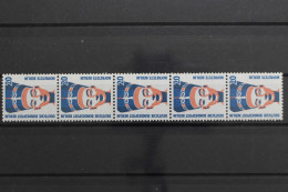 Berlin, MiNr. 831 R, Fünferstreifen, ZN 350, Postfrisch - Roulettes