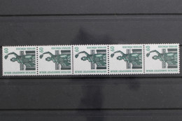 Berlin, MiNr. 795 R, Fünferstreifen, ZN 405, Postfrisch - Roulettes