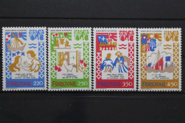 Färöer, MiNr. 75-78, Postfrisch - Faroe Islands