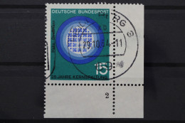 Deutschland (BRD), MiNr. 441, Ecke Rechts Unten, FN 2, Gestempelt - Usati