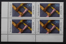 Deutschland, MiNr. 1103, Viererblock, Ecke Li. Unten, Postfrisch - Unused Stamps