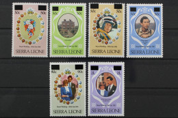 Sierra Leone, MiNr. 658-664, Postfrisch - Sierra Leone (1961-...)