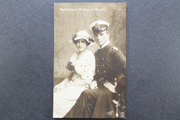 Kapitänleutnant Weddingen Mit Gemahlin - Guerre 1914-18