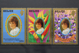 Belize, MiNr. 643-645, Postfrisch - Belize (1973-...)