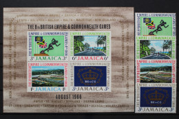 Jamaika, MiNr. 256-259, Block 3, Postfrisch - Grenada (1974-...)