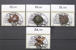 Berlin, MiNr. 789-792, Oberrand, Zentrisch VS Berlin, ESST - Used Stamps