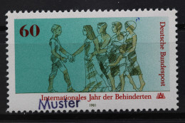 Deutschland (BRD), MiNr. 1083, Muster, Postfrisch - Ungebraucht