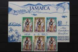 Jamaika, MiNr. 207-209 A, Block 2, Postfrisch - Grenade (1974-...)