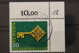 Deutschland (BRD), MiNr. 559, Ecke Rechts Oben, Gestempelt - Usati