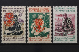 Mauretanien, MiNr. III-V, Satz I, Postfrisch - Mauritanie (1960-...)