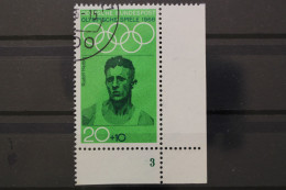 Deutschland (BRD), MiNr. 562, Ecke Rechts Unten, FN 3, Gestempelt - Usati