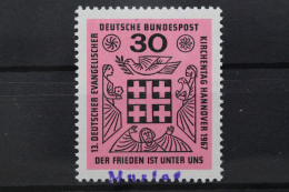 Deutschland (BRD), MiNr. 536, Muster, Falz - Nuovi