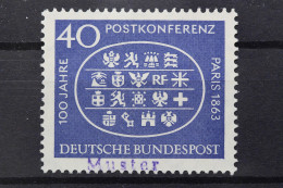 Deutschland (BRD), MiNr. 398, Muster, Falz - Nuovi