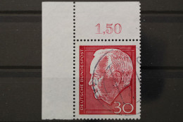 Deutschland (BRD), MiNr. 542, Ecke Links Oben, Gestempelt - Gebraucht