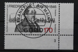 Deutschland (BRD), MiNr. 1429, Ecke Rechts Unten, FN 3, VS F/M, EST - Gebraucht