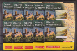 Deutschland (BRD), MiNr. MH 63 A, 10 Heftchen, Postfrisch - Autres & Non Classés