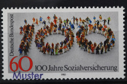 Deutschland (BRD), MiNr. 1116, Muster, Postfrisch - Ungebraucht