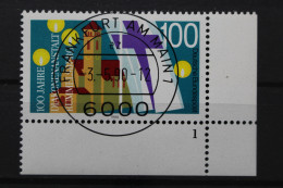 Deutschland (BRD), MiNr. 1467, Ecke Re. Unten, FN 1, VS F/M, Gestempelt - Used Stamps