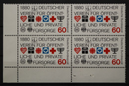 Deutschland, MiNr. 1044, 4er Block, Ecke Li. Unten, Postfrisch - Unused Stamps