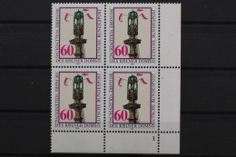 Deutschland, MiNr. 1064, 4er Block, Ecke Re. U. FN 1, Postfrisch - Unused Stamps