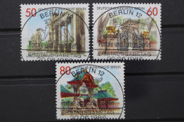 Berlin, MiNr. 761-763, Zentrisch VS Berlin, ESST - Used Stamps
