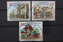 Berlin, MiNr. 761-763, Zentrisch VS Berlin, ESST - Oblitérés