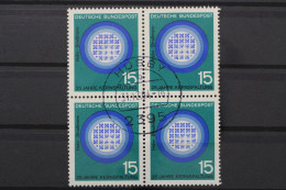 Deutschland (BRD), MiNr. 441, Viererblock, Gestempelt - Oblitérés