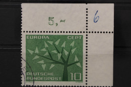Deutschland (BRD), MiNr. 383, Ecke Rechts Oben, Gestempelt - Gebraucht