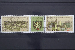 DDR, MiNr. 2153-2154, Zentrisch Magdeburg, Gestempelt - Gebruikt