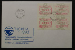 Finnland, Automaten, MiNr. 16, EST Vom 1.3.93, FDC - Other & Unclassified