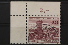 Deutschland (BRD), MiNr. 375, Ecke Links Oben, Gestempelt - Gebraucht
