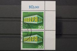 Deutschland (BRD), MiNr. 583, Senkr. Paar, Ecke Rechts Oben, Gestempelt - Usados