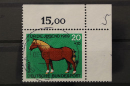 Deutschland (BRD), MiNr. 579, Ecke Rechts Oben, Gestempelt - Used Stamps