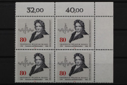 Deutschland, MiNr. 1219, 4er Block, Ecke Rechts Oben, Postfrisch - Unused Stamps
