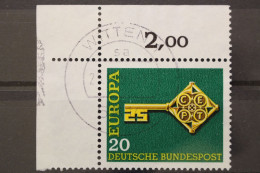 Deutschland (BRD), MiNr. 559, Ecke Links Oben, Gestempelt - Usados