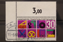 Deutschland (BRD), MiNr. 553, Ecke Links Oben, Gestempelt - Used Stamps