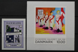 Dänemark, MiNr. 1833 + 1836 Skl., Postfrisch - Autres & Non Classés