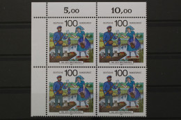 Deutschland, MiNr. 1570, 4er Block, Ecke Links Oben, Postfrisch - Unused Stamps