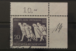 Deutschland (BRD), MiNr. 479, Ecke Rechts Oben, Gestempelt - Used Stamps