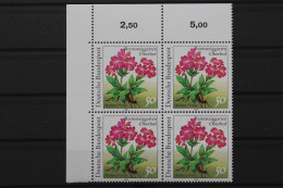 Deutschland, MiNr. 1506, 4er Block, Ecke Links Oben, Postfrisch - Unused Stamps