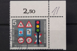 Deutschland (BRD), MiNr. 468, Ecke Rechts Oben, Gestempelt - Used Stamps