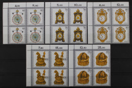 Deutschland, MiNr. 1631-1635, 4er Block, Ecke Li. O., Postfrisch - Unused Stamps