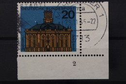 Deutschland (BRD), MiNr. 427, Ecke Rechts Unten, FN 2, Gestempelt - Used Stamps