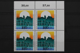 Deutschland, MiNr. 1615, 4er Block, Ecke Rechts Oben, Postfrisch - Unused Stamps