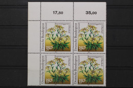 Deutschland, MiNr. 1509, 4er Block, Ecke Links Oben, Postfrisch - Neufs