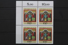 Deutschland, MiNr. 1610, 4er Block, Ecke Links Oben, Postfrisch - Ungebraucht