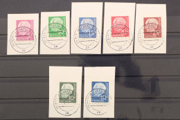 Deutschland (BRD), MiNr. 179-260 Y, Berlin-Charlottenburg, Briefstücke, BPP Fotobefund - Used Stamps